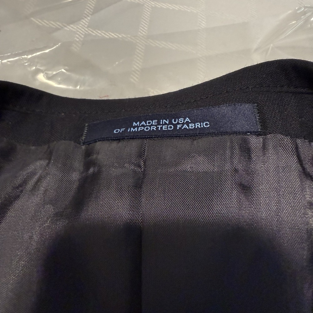 Joseph Abboud Collection Men's Wool Blazer/Jacket‎ Navy Blue • 40 S - Picture 5 of 5